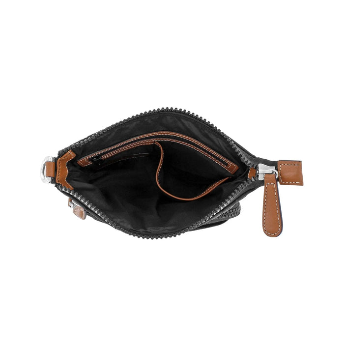 Black Kallista Messenger Bag