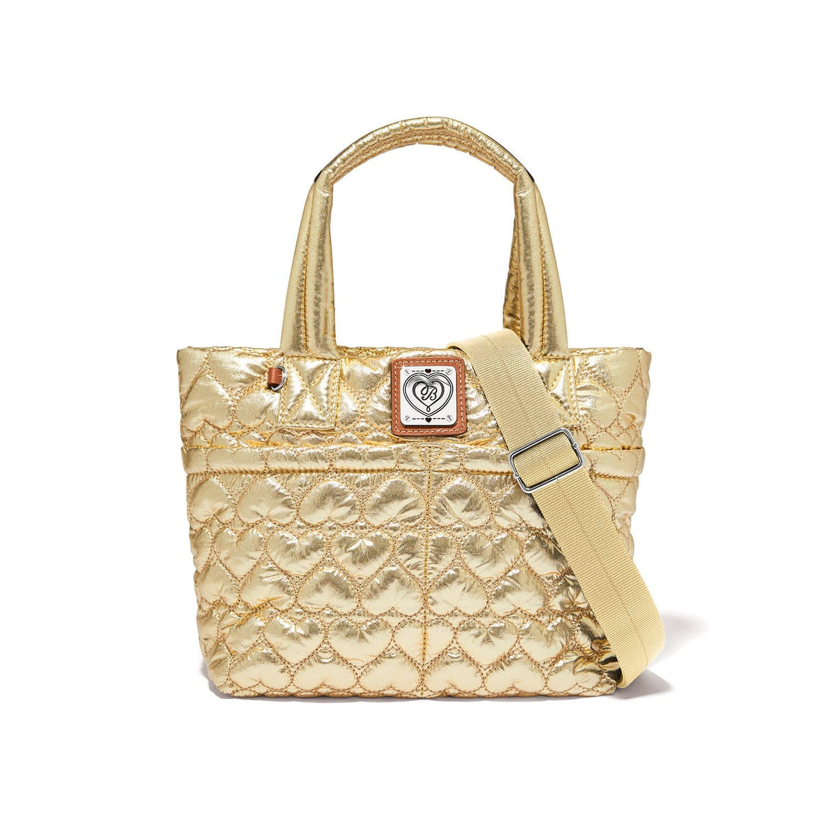Gold Metallic Kamille Cross-Body