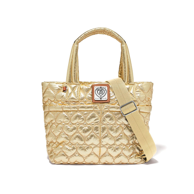 Gold Metallic Kamille Cross-Body