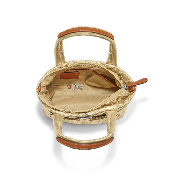 Gold Metallic Kamille Cross-Body