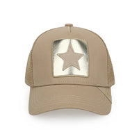 Beige Trucker Hat