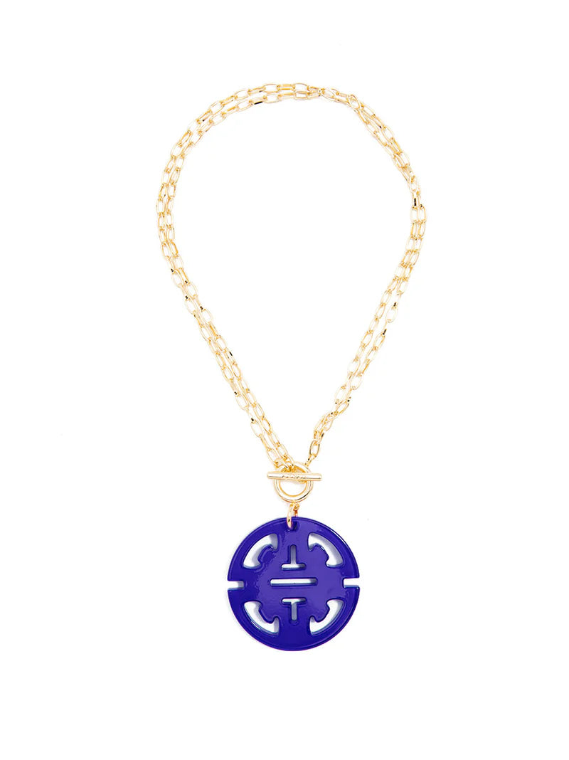 Cobalt Zenzii Necklace