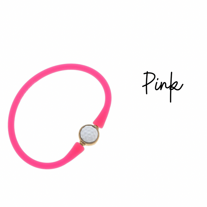 Golf Ball Silicone Bracelet