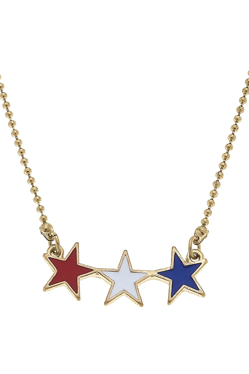 Americana Stars Necklace