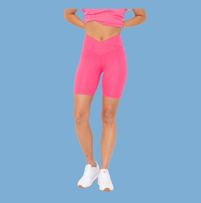 Hot Pink Biker Shorts