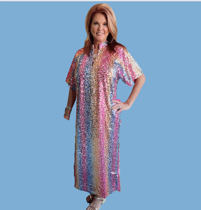 Colorful Sequin Dress Buddy Love