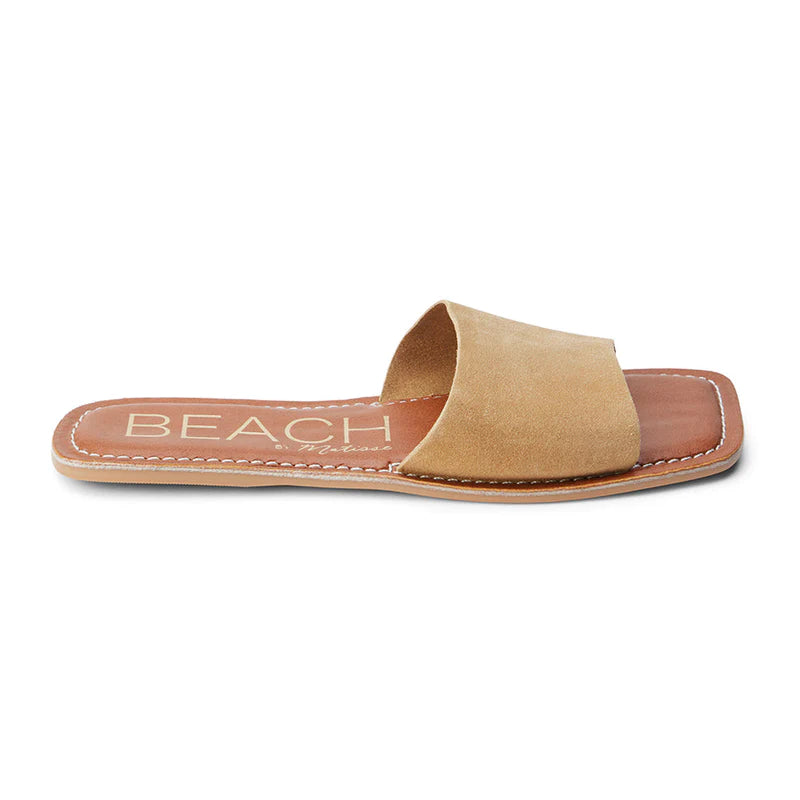 Beach Tan Suede Sandals