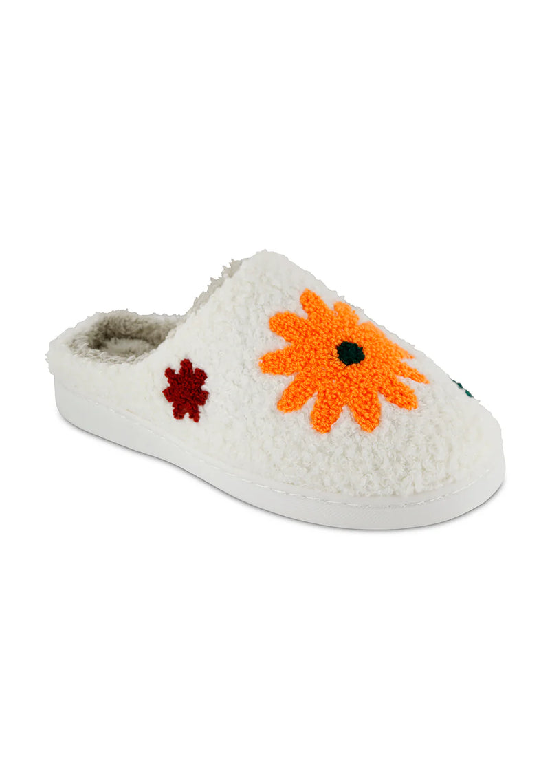 Sunflower Fleece Slippers