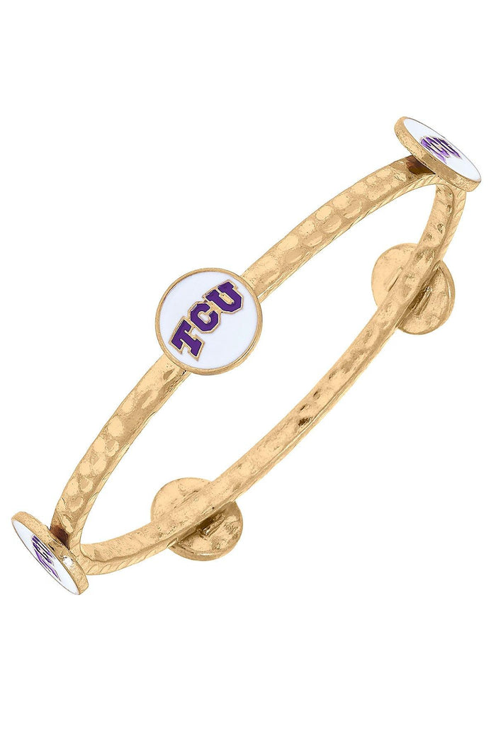 TCU Bangle Bracelet