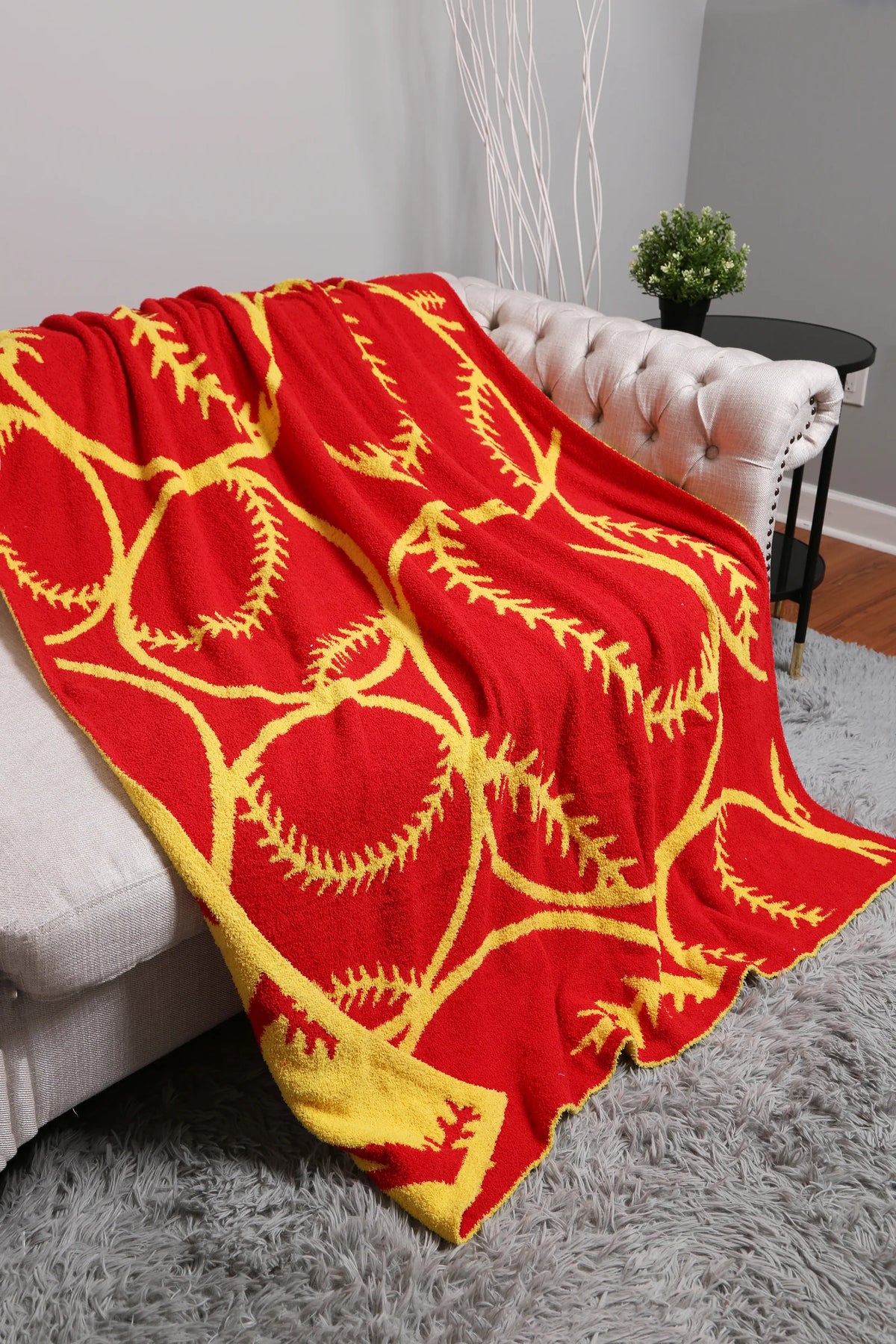 Softball Comfy Luxe Blanket