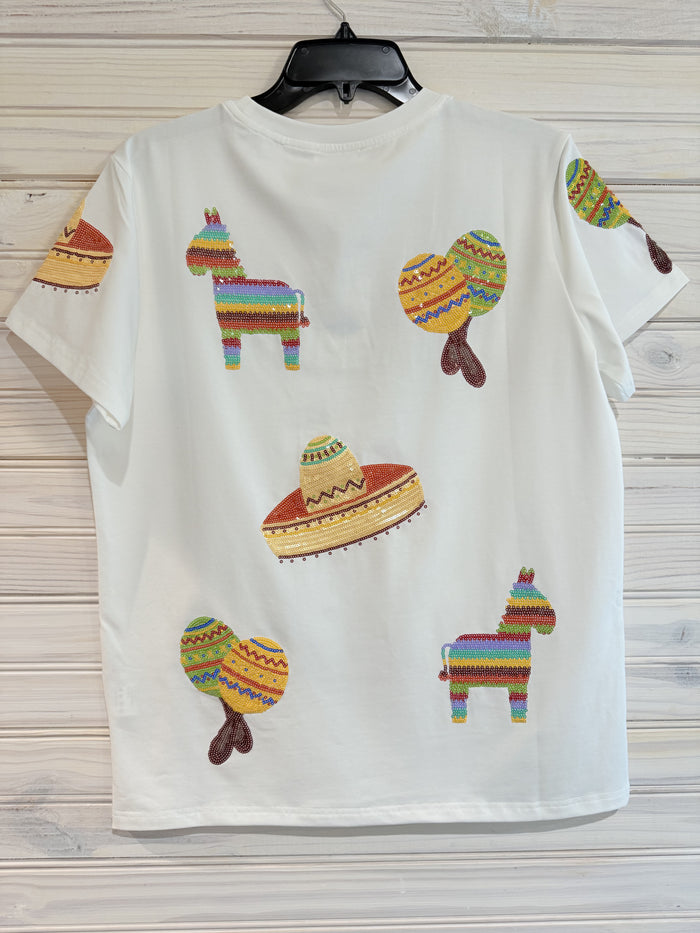 Fiesta Party Sequin Shirt