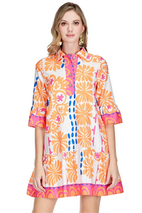 Summers Edge Placket Dress