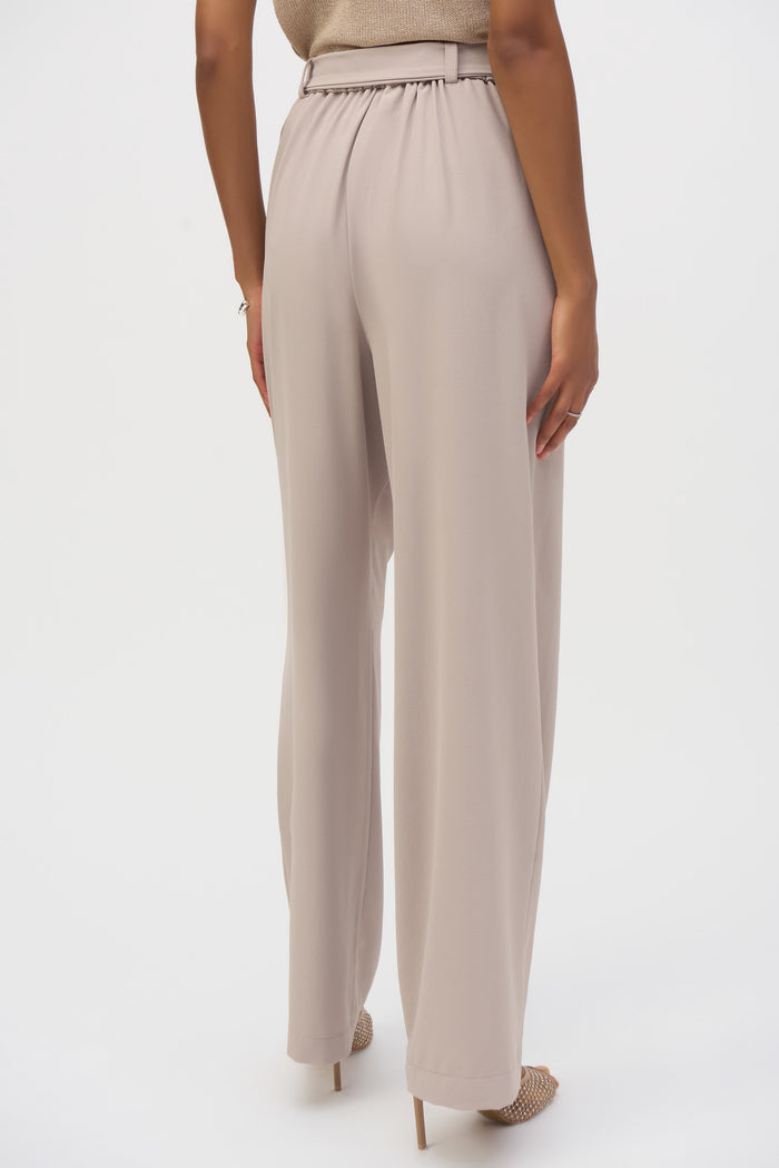 Joseph Ribkoff Woven Wide-Leg Pull-On Pants