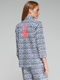 Vilagallo Poline Emb Ikat Mariono Shirt