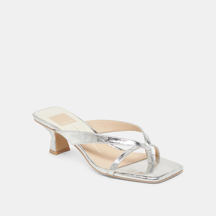 Silver Brevel Dolce Vita Heels