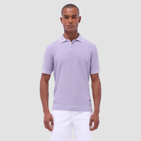 Bugatchi Lilac Basket Polo Sweater