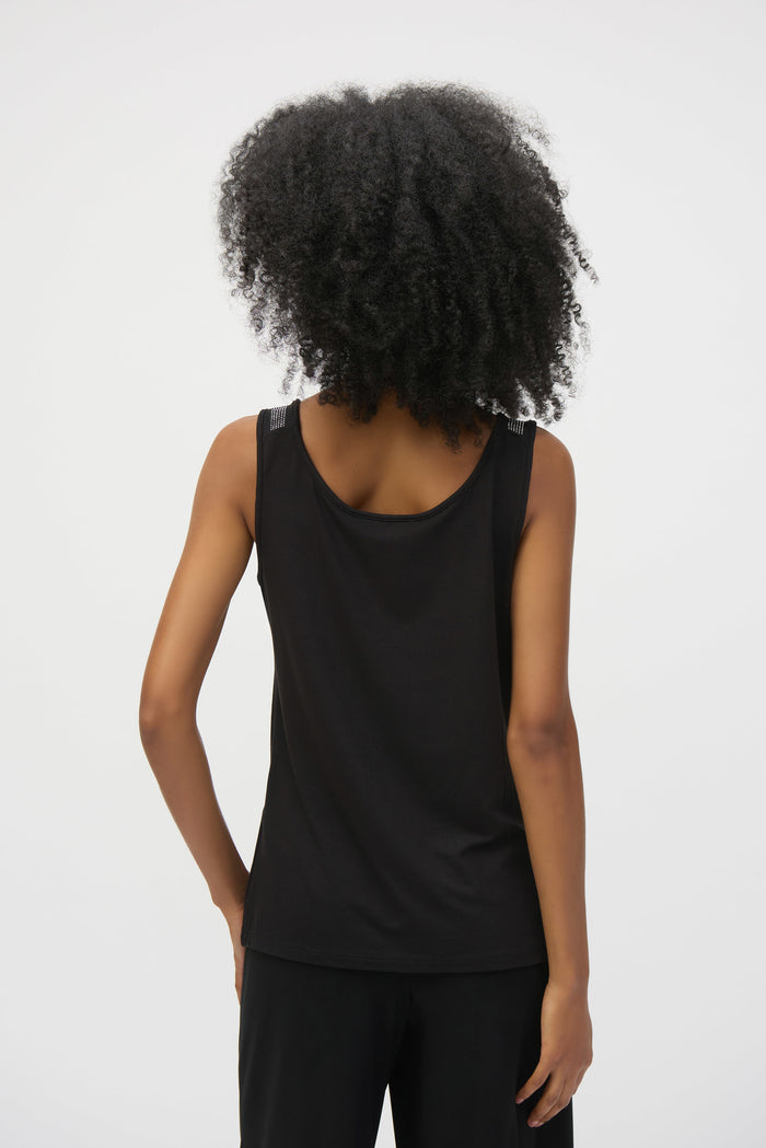 Joseph Ribkoff Jersey Straight Fit Sleeveless Top