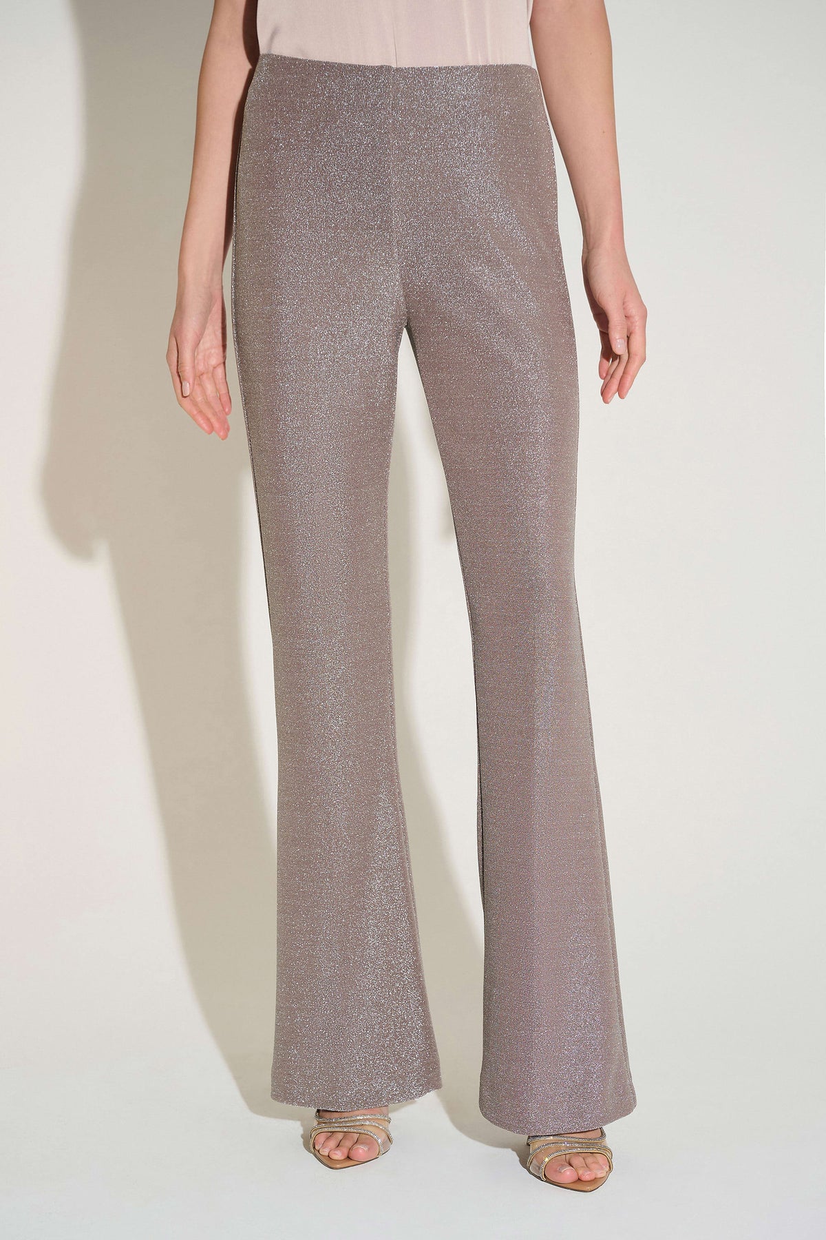 Joseph Ribkoff Signature | Novelty Knit Flared Pull-On Pants