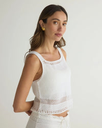 Bella Dahl- Crochet Button Back