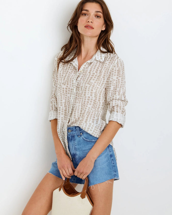 Bella Dahl Abstract Hipster Shirt