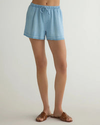 Bella Dahl Ruffle Waist Shorts