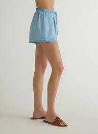 Bella Dahl Ruffle Waist Shorts