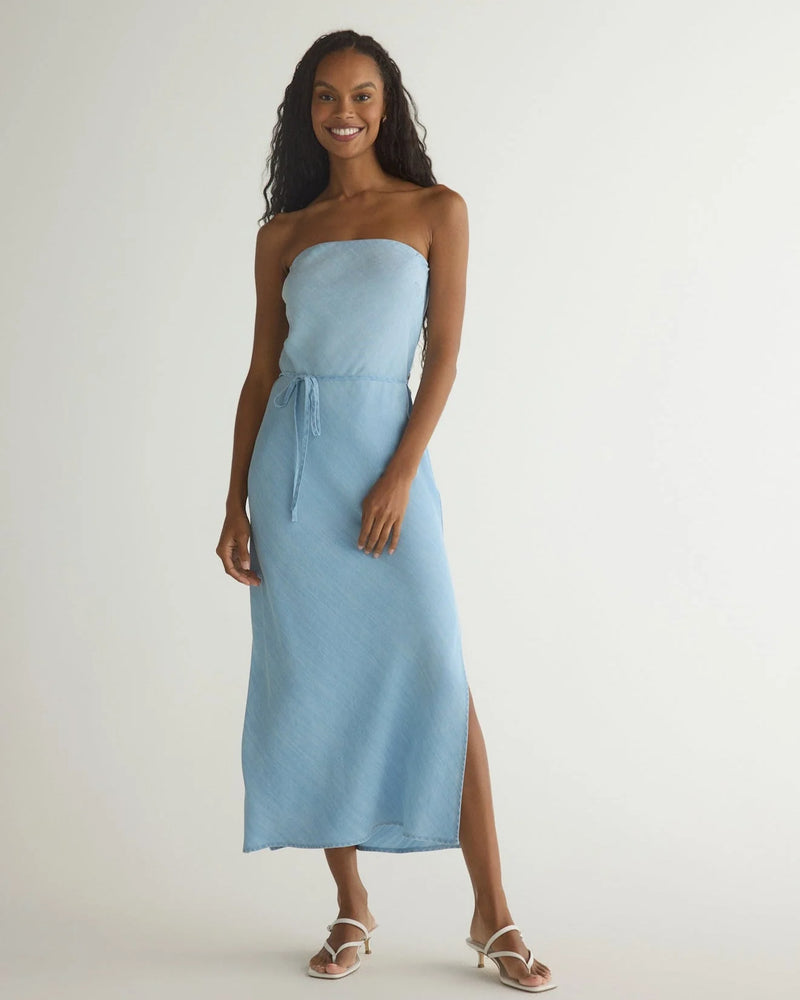 Bella Dahl Riviera Strapless Maxi Dress