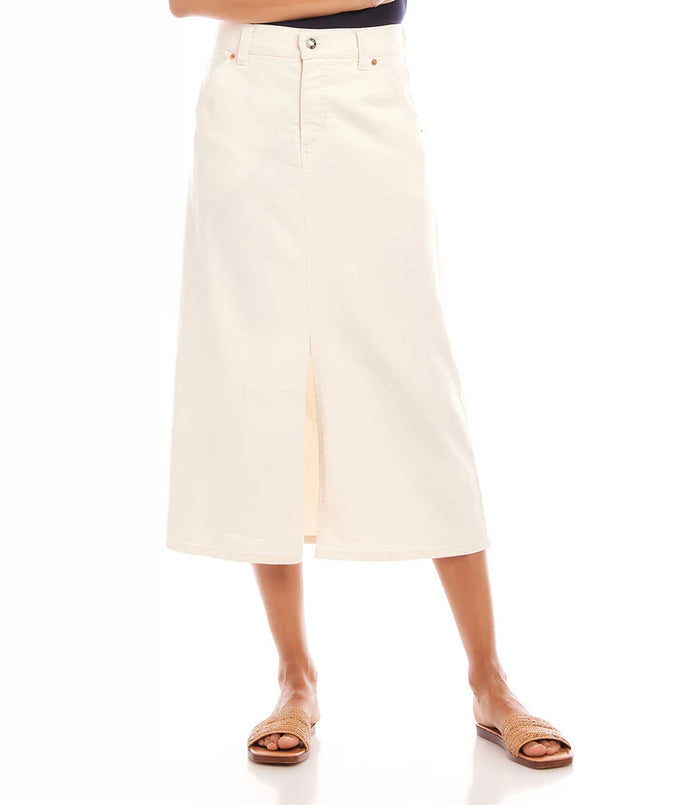 Karen Kane Denim Midi Skirt