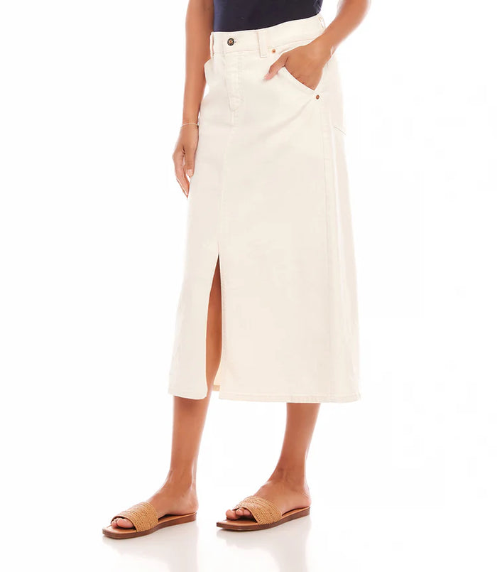 Karen Kane Denim Midi Skirt
