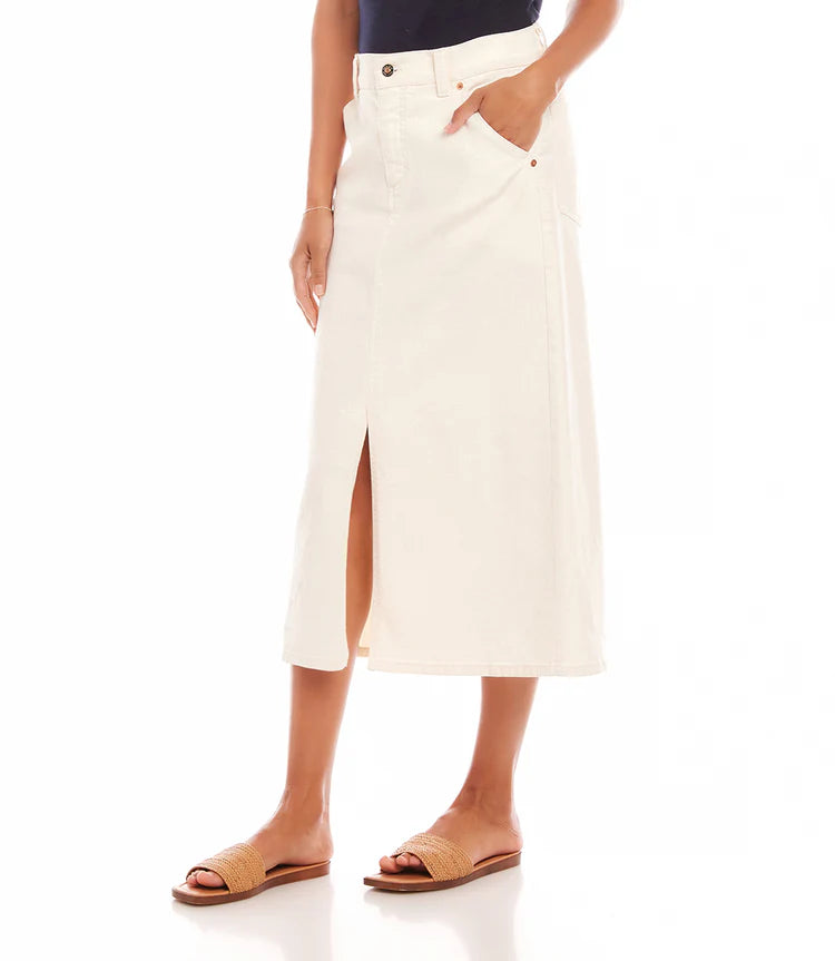 Karen Kane Denim Midi Skirt