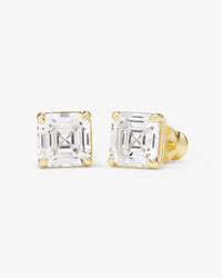 Melinda Maria Queens 8mm Studs - Gold