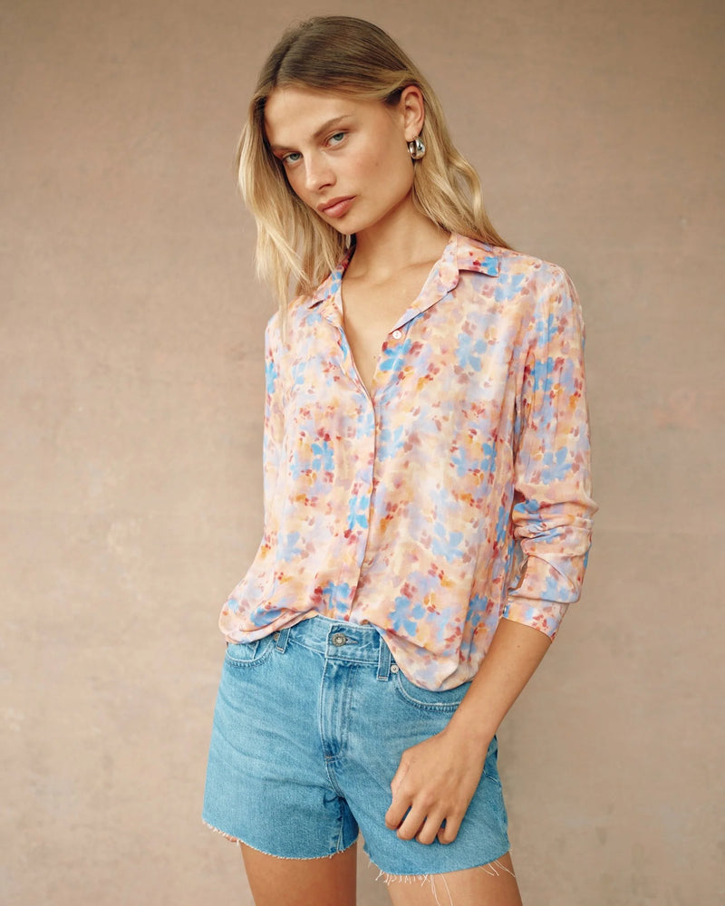 Bella Dahl Clean Front Hipster Shirt