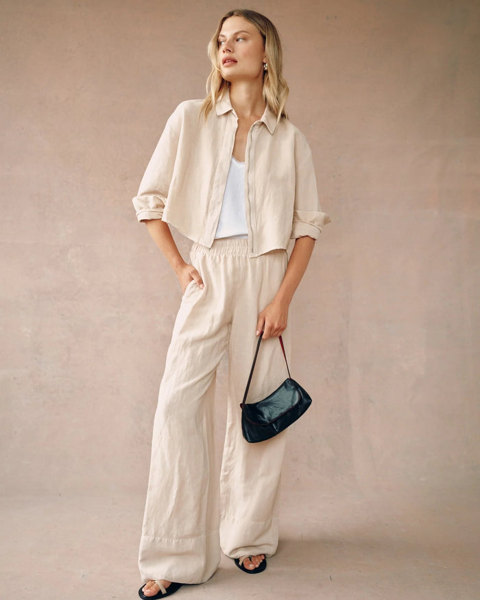 Bella Dahl Oversized Cropped Shacket