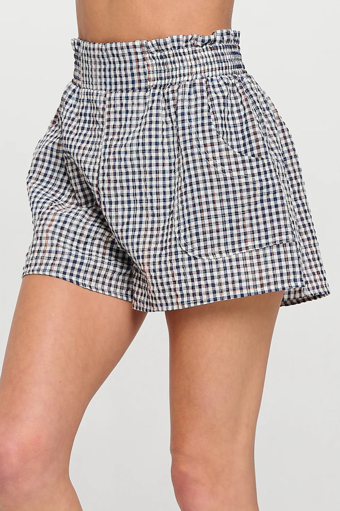 Sienna Plaid Short