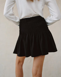 Bella Dahl Pintuck Mini Skirt