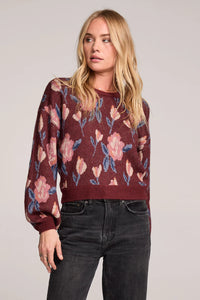 Saltwater Luxe Ronnie Sangria Sweater