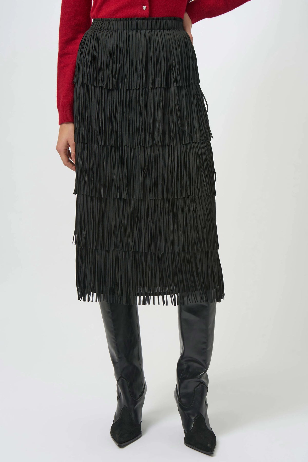 Joesph Ribkoff Pleated Pencil Skirt