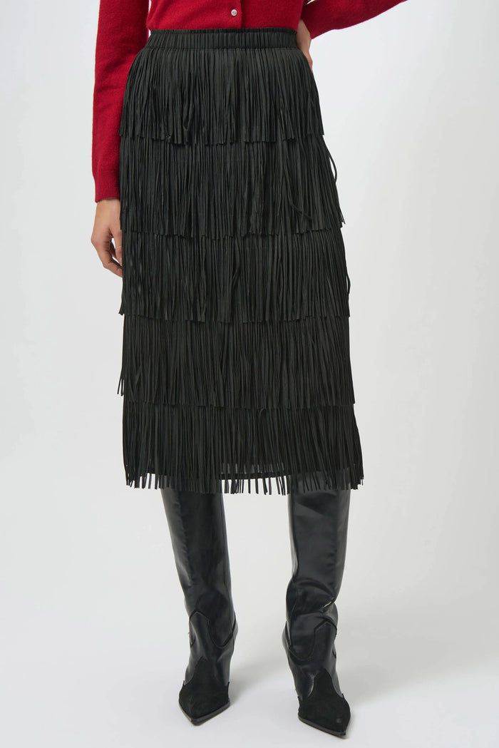 Joesph Ribkoff Pleated Pencil Skirt