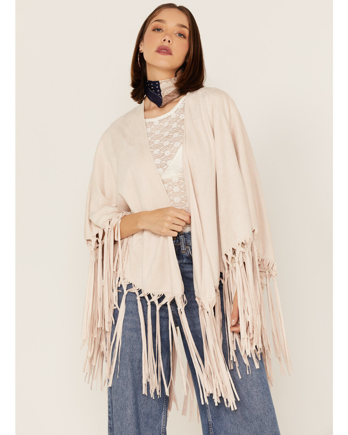 Tasha Polizzi Sierra Shawl - Pearl