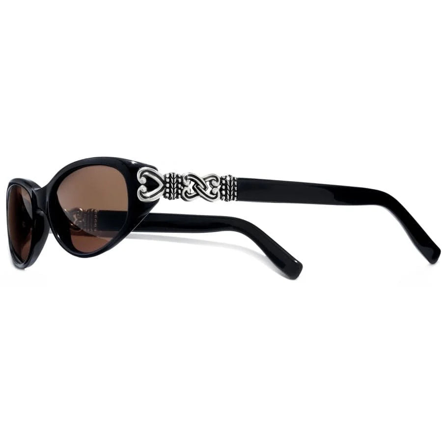 Brighton Black Sabrina Sunglasses