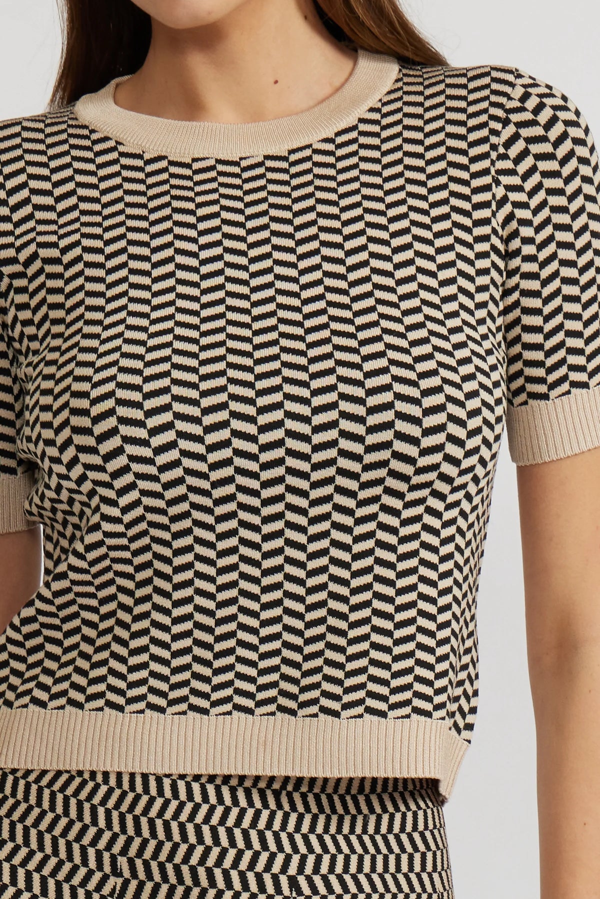 Lucy Paris- Warren Knit Top