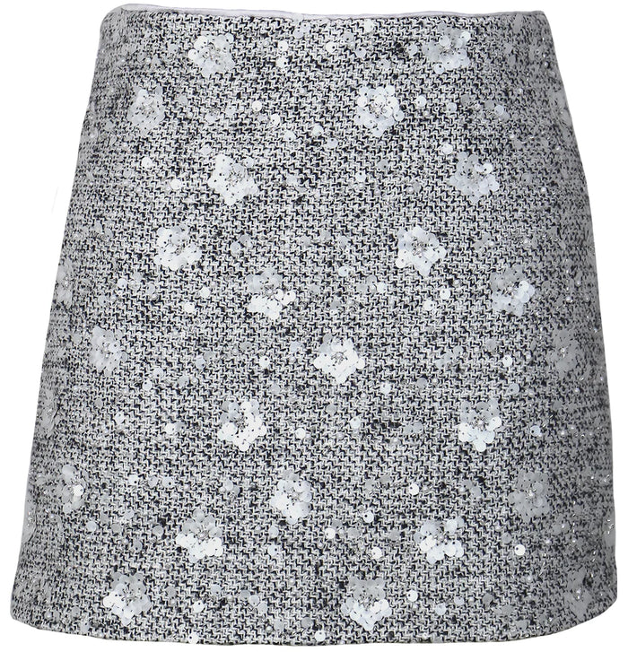 Rosalyn Sequined Mini Skirt