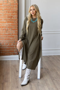 Dear Scarlett Waffle Knit Dress