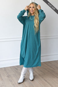 Dear Scarlett Waffle Knit Dress - Plus