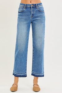 Risen Slouchy Cropped Boyfriend Jeans
