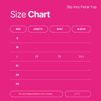 Slip Into Floral Button Up Top