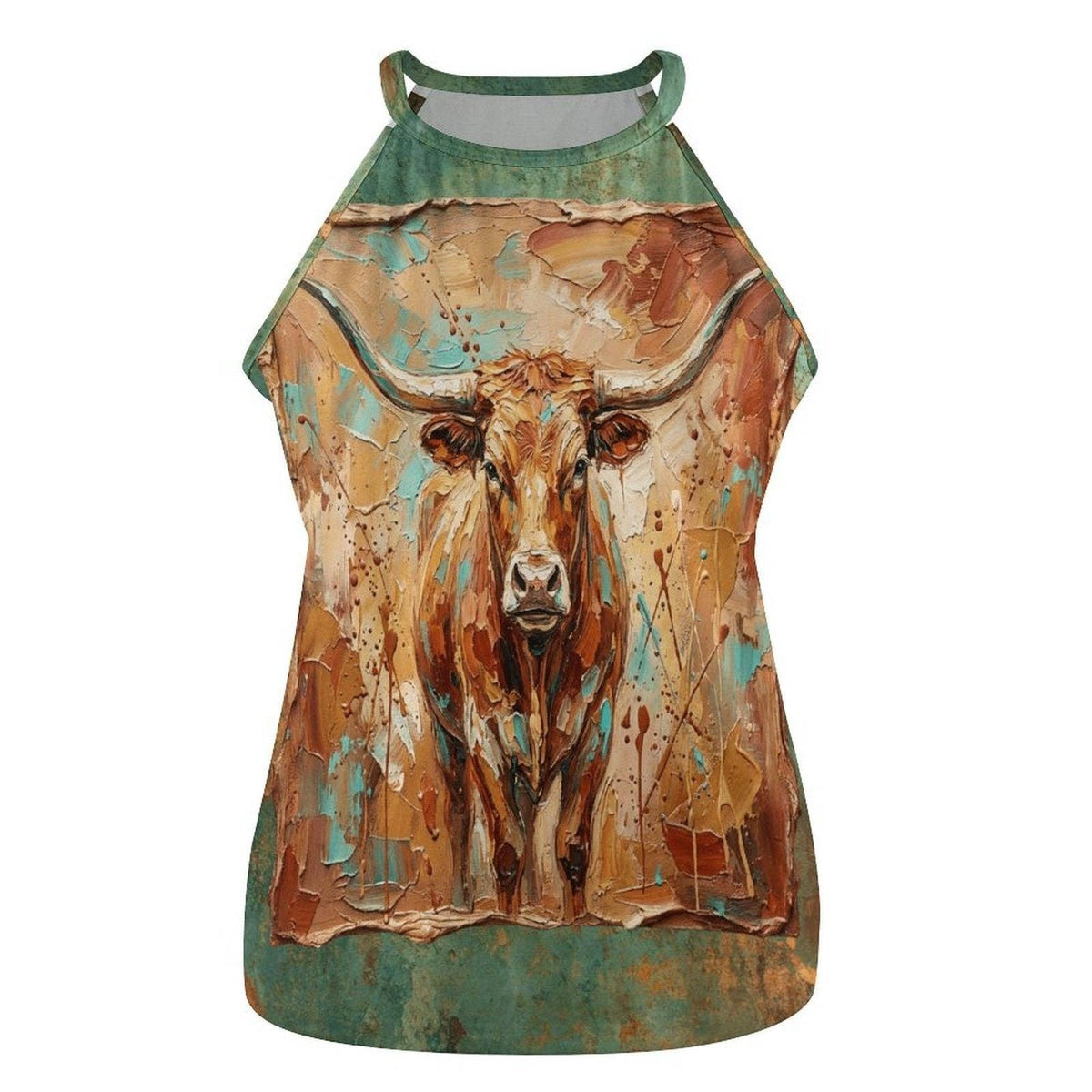 Baha Ranch Lonely Bull Western Tank Top