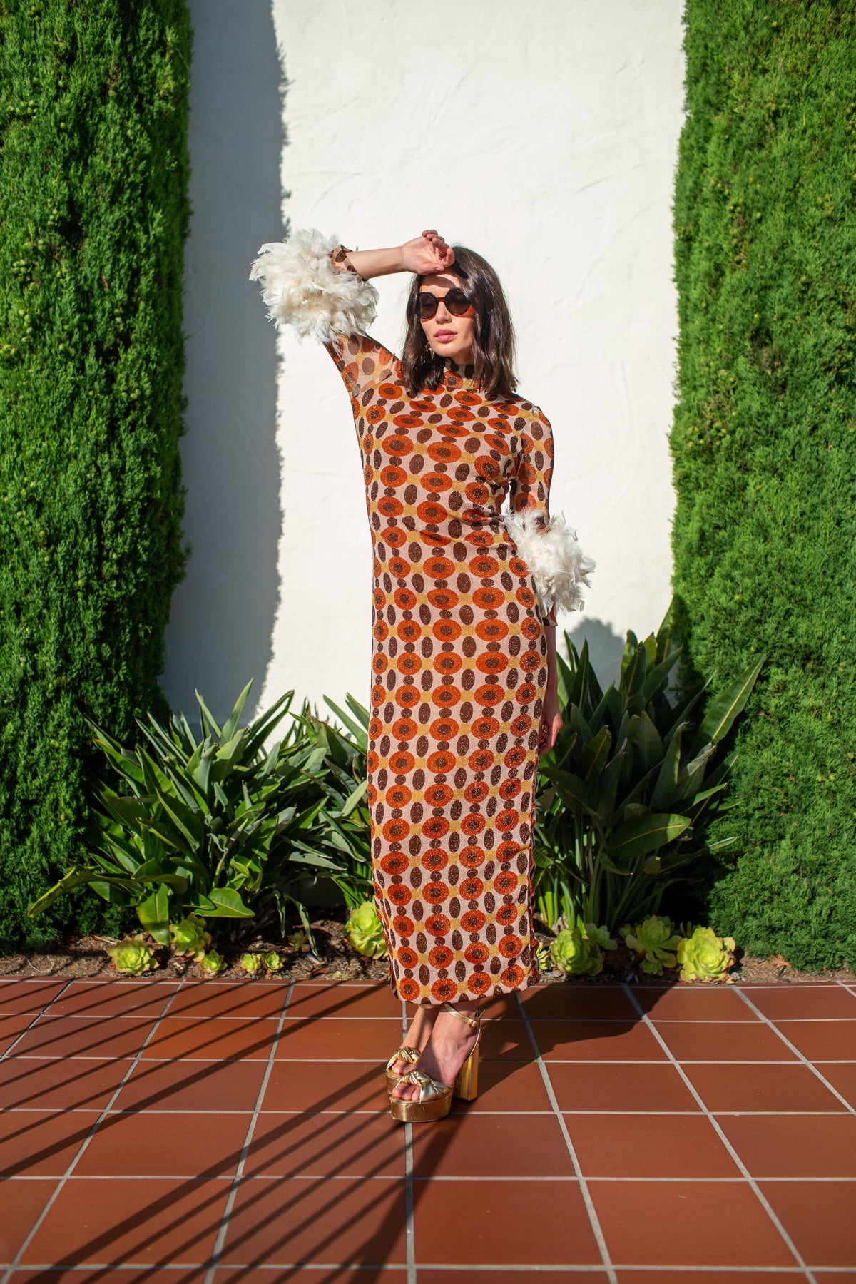 Catroux Dress in Le Corbusier