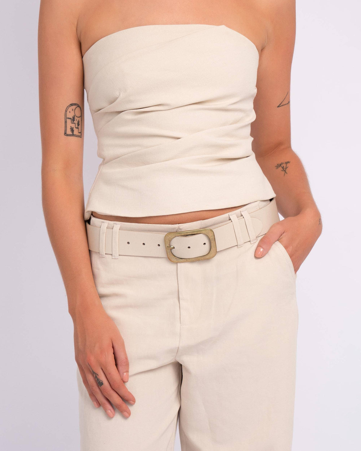 Jodi | Classic Leather Belt for Women - Belts for Jeans