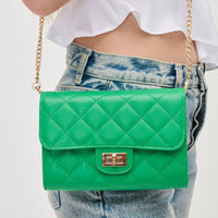 Winona Quilted  Multi-Compartment Crossbody